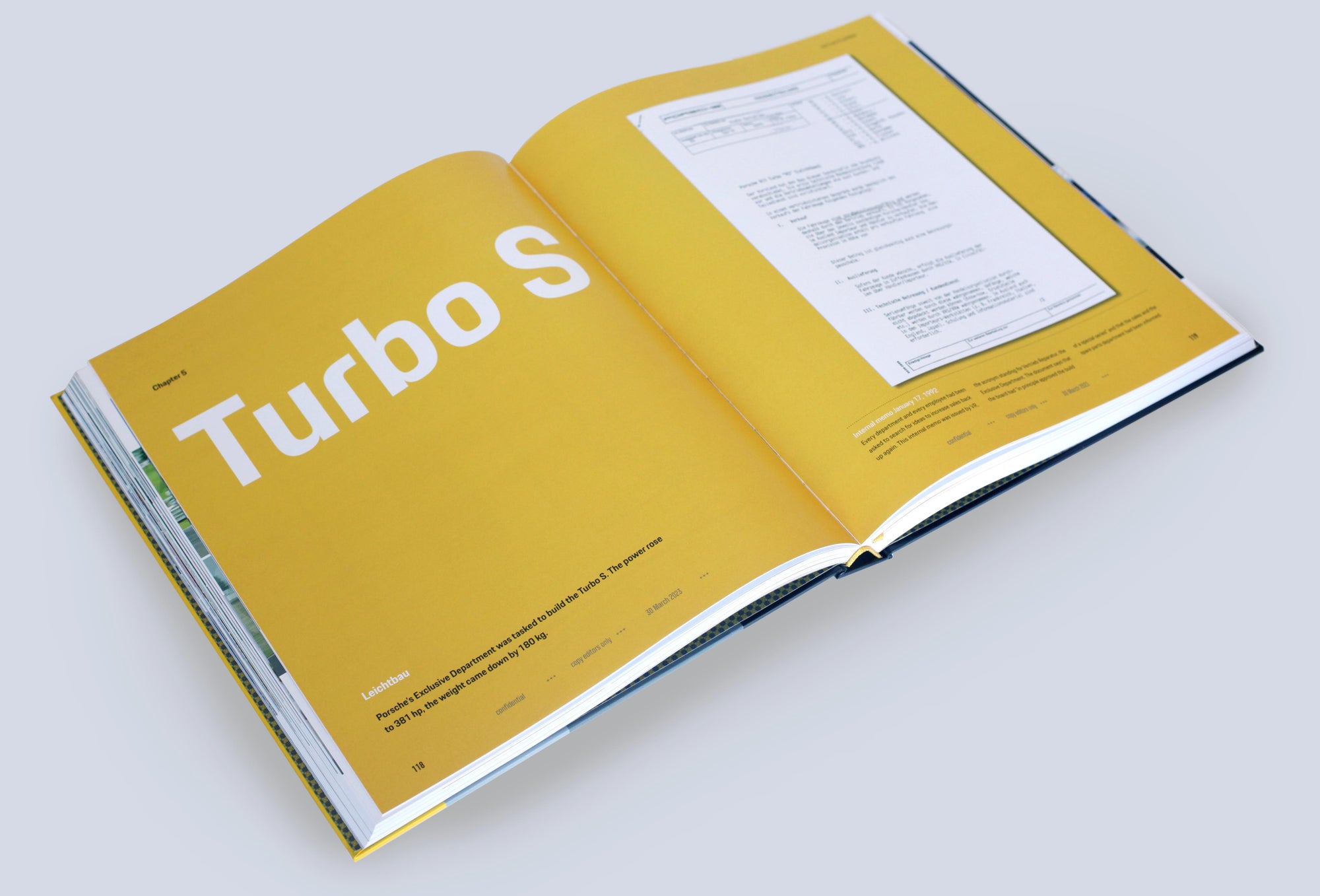 Porsche 964 Turbo S Lightweight Book