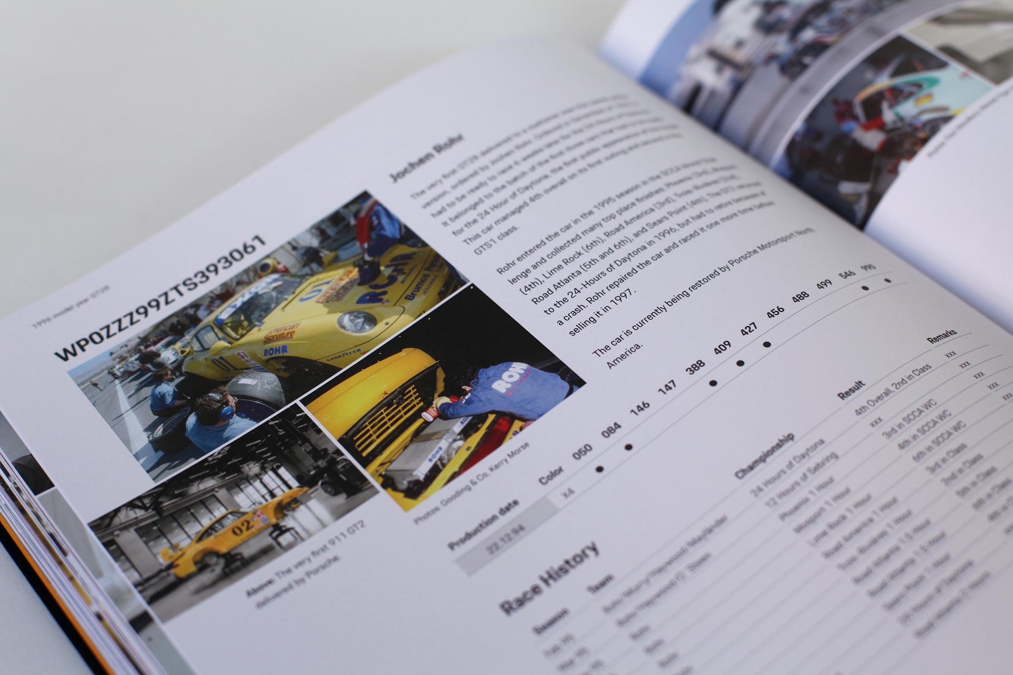 Porsche 993 GT2 Book
